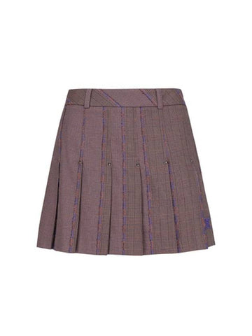 Official W FALL CHECK POINT PLEATS SQ - ANEWGOLF - BALAAN 1