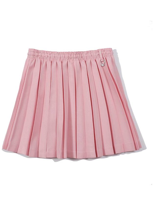 Banded pleated skirt PINK WOMAN - MALBON GOLF - BALAAN 2