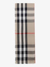 Lightweight Check Cashmere Scarf Beige - BURBERRY - BALAAN 3