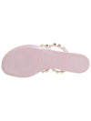 Rockstud thong flip flops pink - VALENTINO - BALAAN.