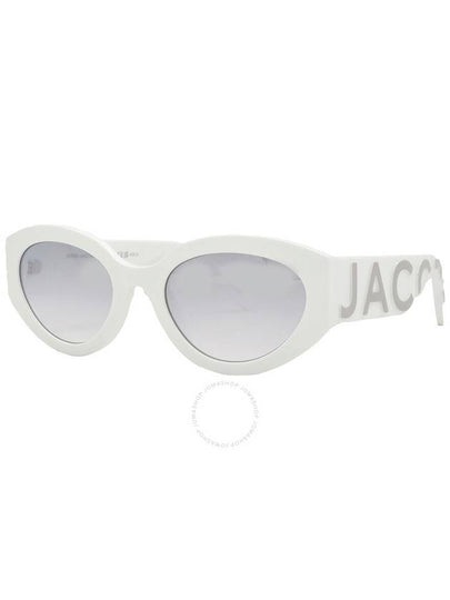 Marc Jacobs Grey Mirrorshade Silver Cat Eye Ladies Sunglasses MARC 694/G/S 0HYM/IC 54 - MARC JACOBS - BALAAN 2