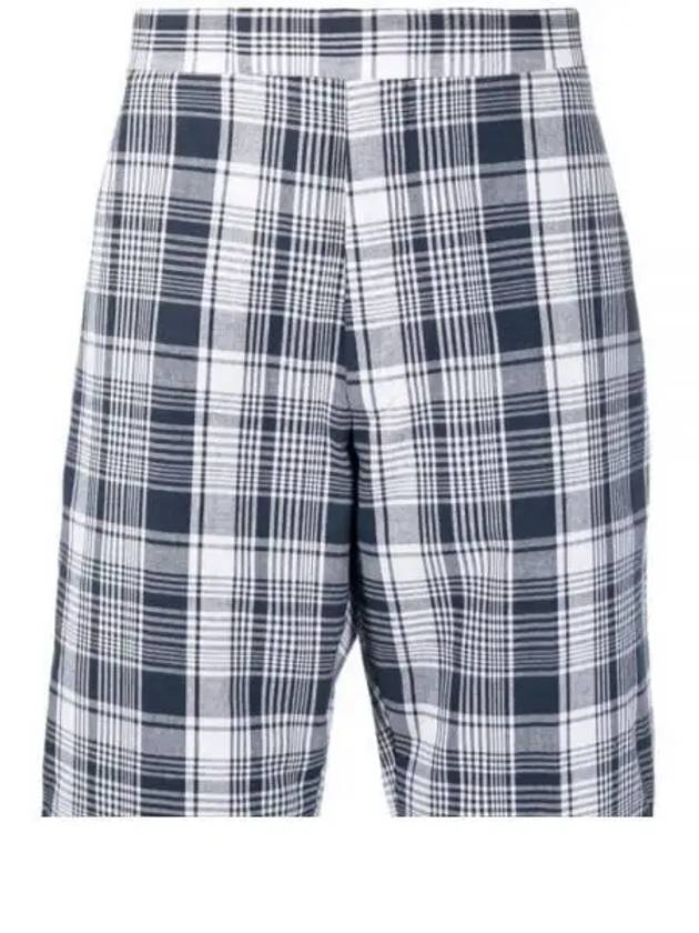 Check Pattern Shorts Black - THOM BROWNE - BALAAN 2