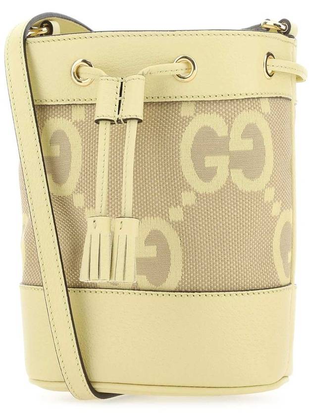 Ophidia Jumbo GG Mini Bucket Bag Camel - GUCCI - BALAAN 3