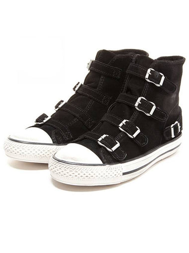 Virgin Women High Top Sneakers Black - ASH - BALAAN 1