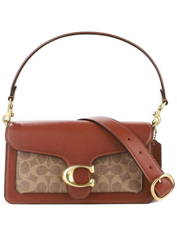 CI032 B4 TAN RUST Women s Tabby Shoulder Bag - COACH - BALAAN 1