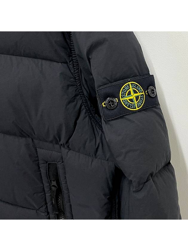 Kids Seamless Tunnel Nylon Down Padding Black - STONE ISLAND - BALAAN 4