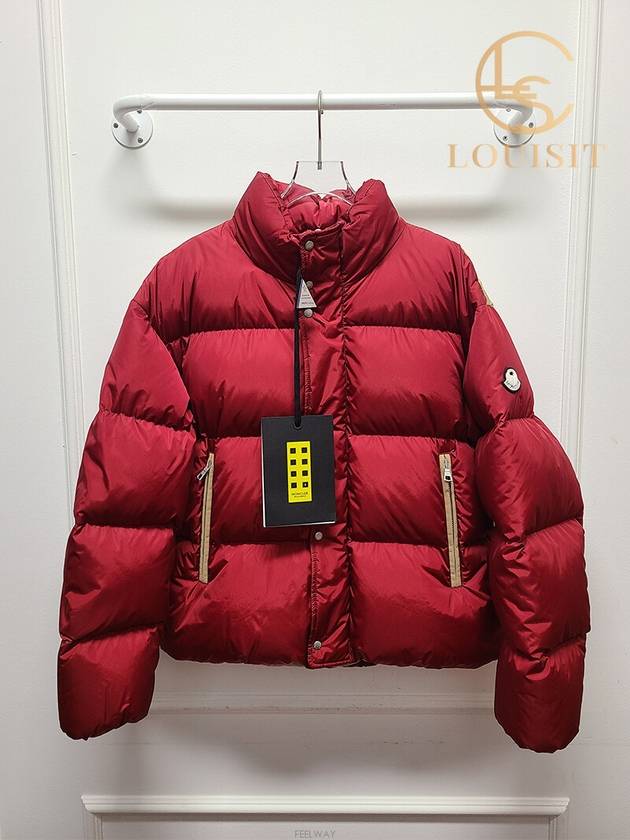 Used luxury goods Lewis It 2 Montclair Palm Angels Panamint Red Short Padded Jumper - MONCLER - BALAAN 1