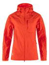 Women's High Coast Wind Jacket Flame Orange - FJALL RAVEN - BALAAN 2