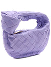 Candy Jodie Intrecciato Tote Bag Amethyst - BOTTEGA VENETA - BALAAN 4