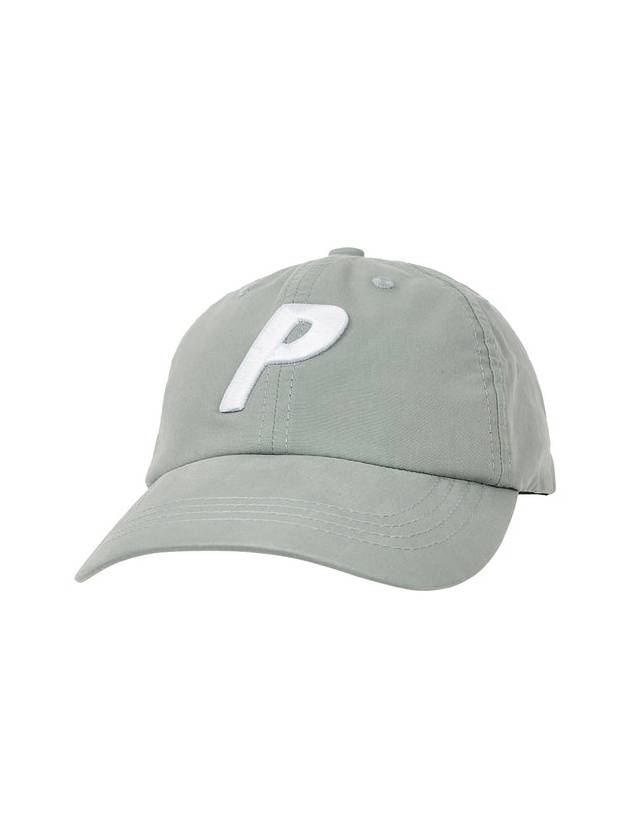 Biowashed 3D P 6Panel Cap Gray Biowashed 3D P 6Panel Gray - PALACE - BALAAN 1