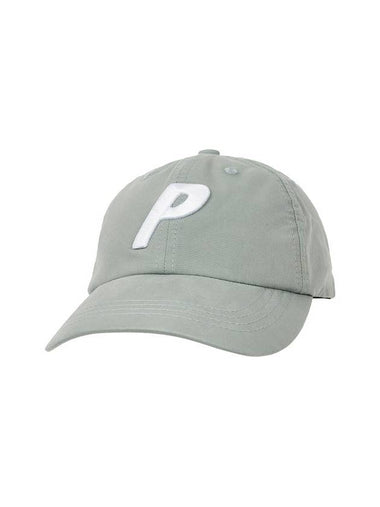 Biowashed 3D P 6Panel Cap Gray Biowashed 3D P 6Panel Gray - PALACE - BALAAN 1