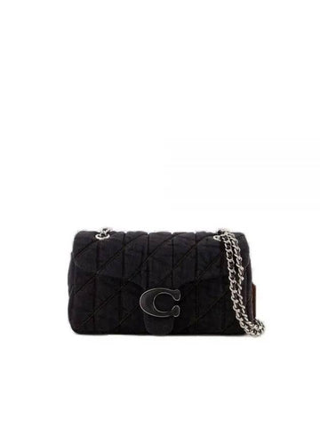 Tabby 26 Quilted Shoulder Bag Black - COACH - BALAAN 1