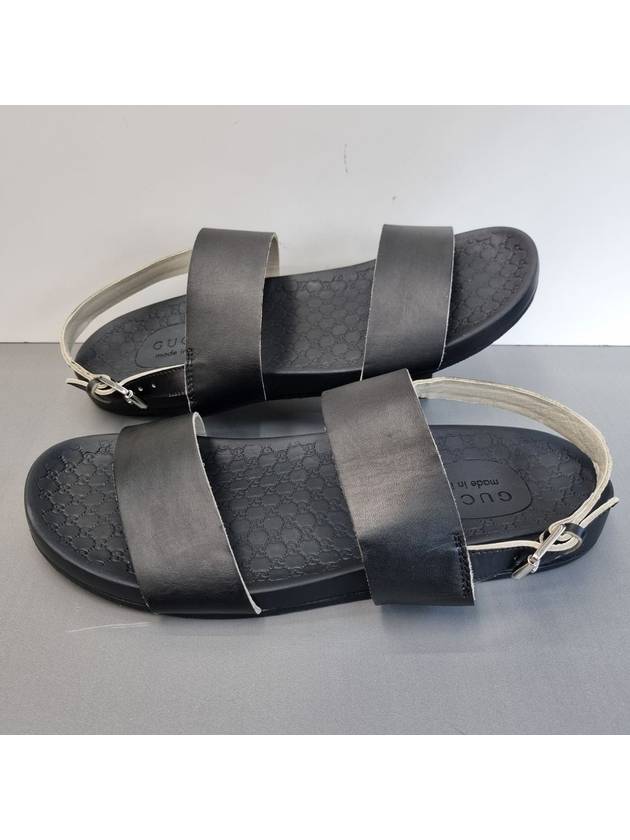 men leather sandals - GUCCI - BALAAN 4