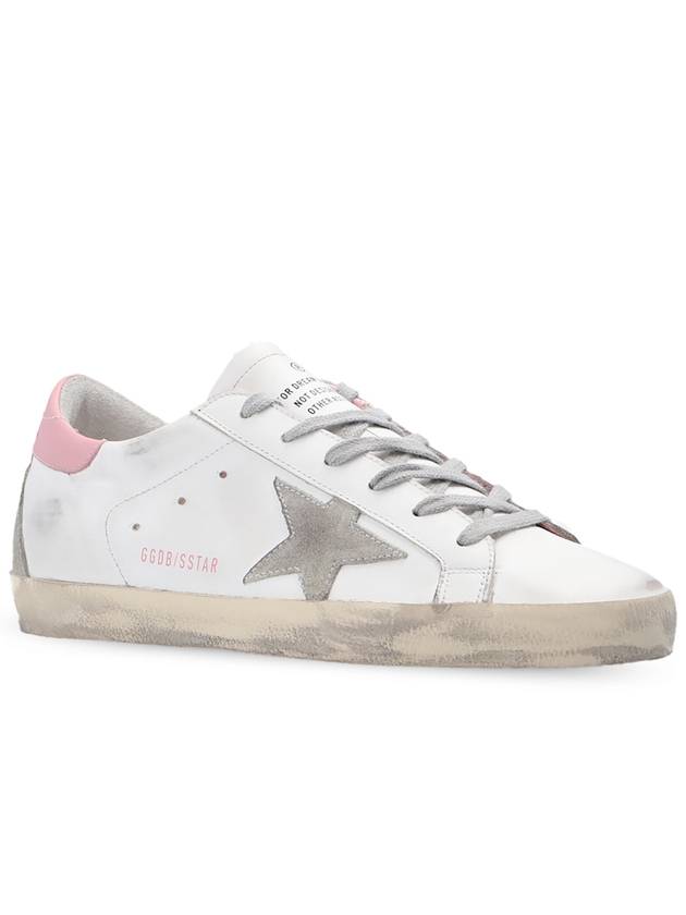 Superstar Pink Tab Low Top Sneakers - GOLDEN GOOSE - BALAAN 5