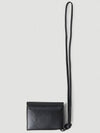 Jacquemus Porte Lanyard Strap Fold Flap Wallet Black - JACQUEMUS - BALAAN 3