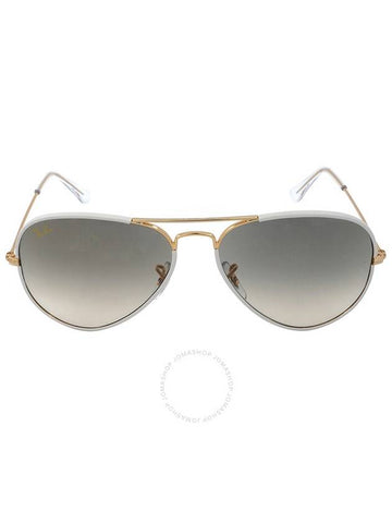 Ray Ban Full Color Legend Light Grey Gradient Aviator Unisex Sunglasses RB3025JM 919632 58 - RAY-BAN - BALAAN 1