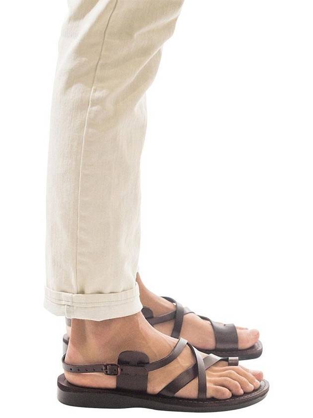 NO 6 The Good Shepherd Sandals Brown - JERUSALEM - BALAAN 5