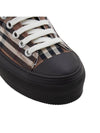 Jack Vintage Check Cotton Low-Top Sneakers Burch Brown - BURBERRY - BALAAN 10