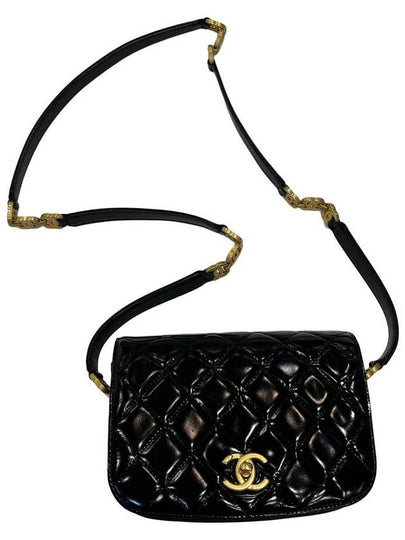 22FW Calfskin Quilted Gold Mini Chain Cross Bag AS3396 B08494 94305 - CHANEL - BALAAN 2