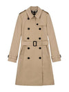 Harborne 2 Long Trench Coat Beige - BURBERRY - BALAAN 1