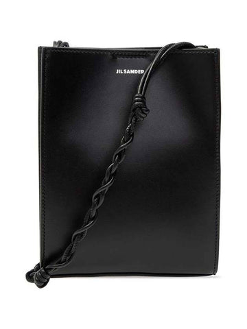 Tangle Small Cross Bag Black - JIL SANDER - BALAAN.