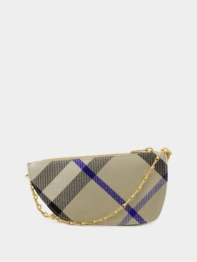 Shield check pattern mini bag - BURBERRY - BALAAN 4