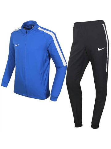 M NK Dry Squad 17 Woven Sport Track Suit Blue Black - NIKE - BALAAN 1