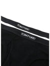 Men's Cotton Logo Waistband Briefs 2 Pack - TOM FORD - BALAAN 3