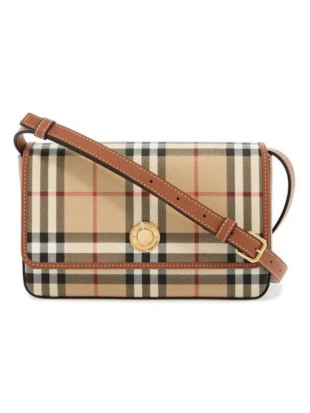 Check Cross Bag Beige - BURBERRY - BALAAN 2