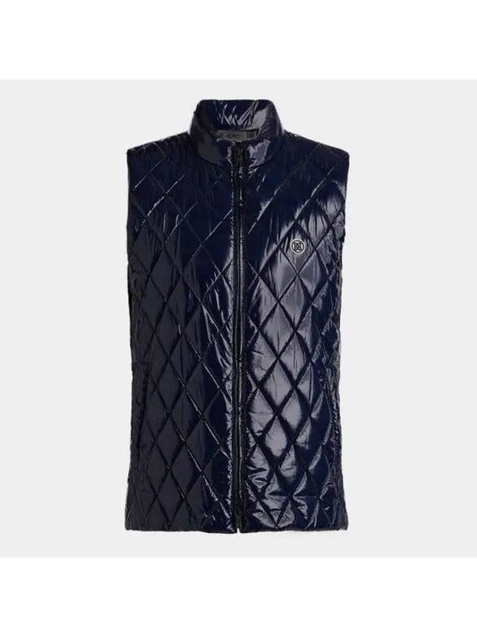 G4MA23O50O TWLT Men's Quilted Polished Nylon Merino Wool Lined Puffer Vest ㅡkr157772 - G/FORE - BALAAN 1