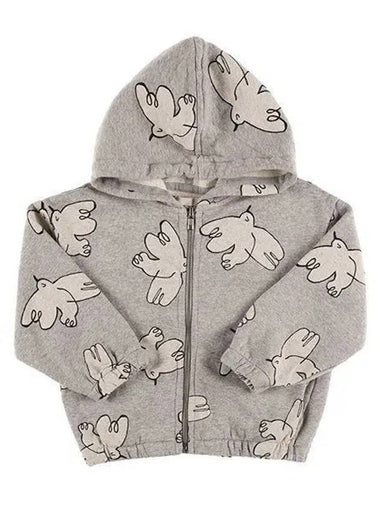 B224AC061 051 Freedom Bird New Junior Hooded Zip Up 1137081 - BOBO CHOSES - BALAAN 1