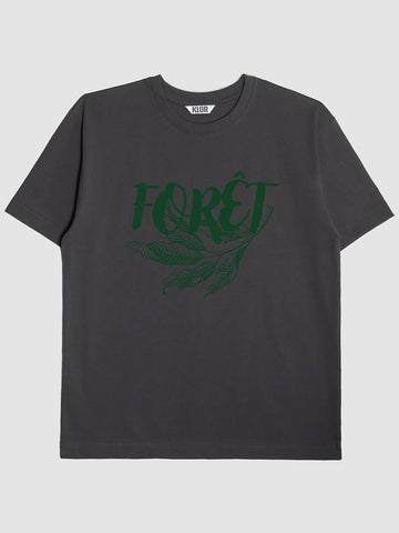 Foret Graphic Short Sleeve T-Shirt Charcoal - KLOR - BALAAN 1