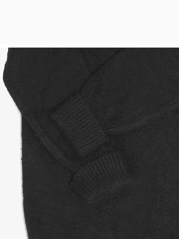 Back Stitch Textured Detail Knit Top Black - MAISON MARGIELA - BALAAN 4