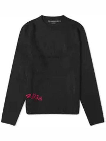 ADSB Kid Mohair Crew Neck Knit Top Black - ANDERSSON BELL - BALAAN 1