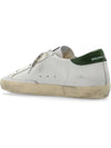 Superstar Dark Green Top Low Top Sneakers White - GOLDEN GOOSE - BALAAN 4