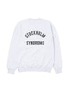 Men's Logo Print Sweatshirt Grey - STOCKHOLM SYNDROME - BALAAN 2