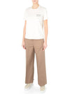 Ottavo Water Repellent Straight Pants Camel - S MAX MARA - BALAAN 3