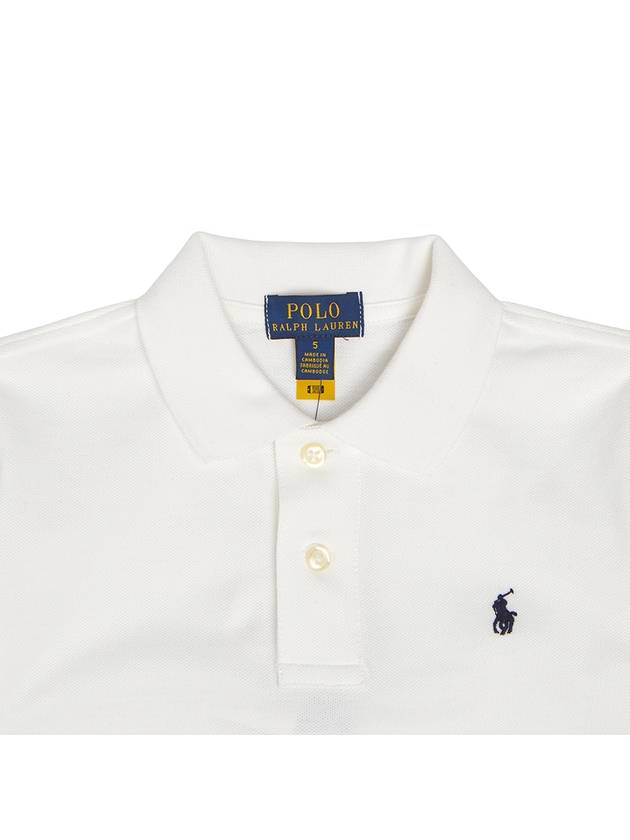 Kids Polo Shirt 322603252004 WHITE - POLO RALPH LAUREN - BALAAN 4