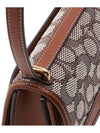 Signature jacquard shoulder bag CD726 COCOA BURNISHED AMB - COACH - BALAAN 8