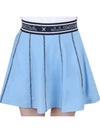 Women's NK x JL Golf Skirt Blue - J.LINDEBERG - BALAAN 7