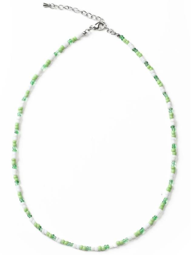 Forest PT Beads Necklace Green - ARCANE FUNK - BALAAN 1