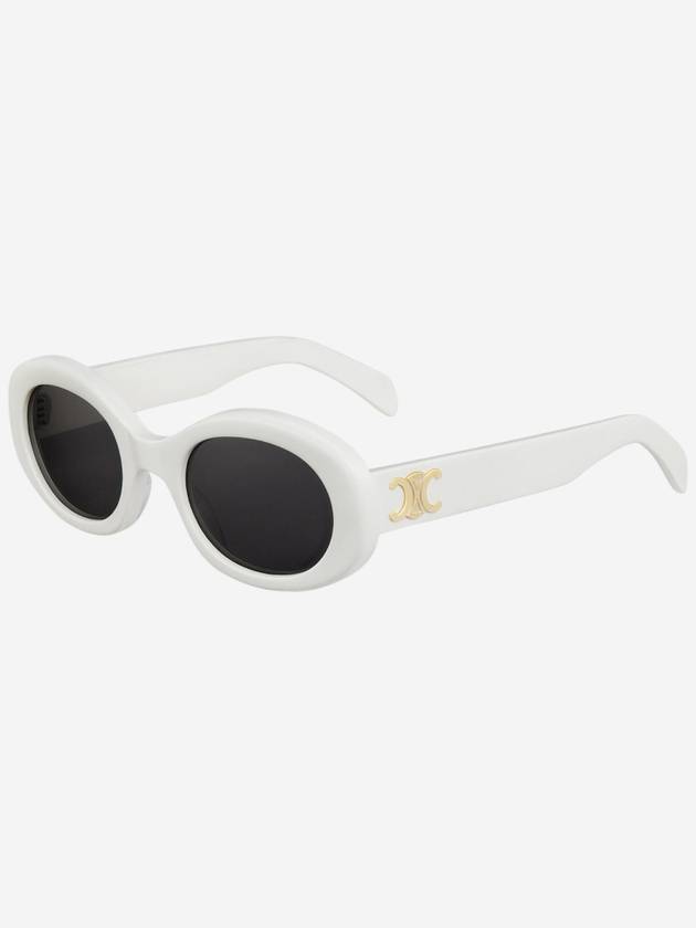 Eyewear Triomphe 01 Acetate Sunglasses White - CELINE - BALAAN 3