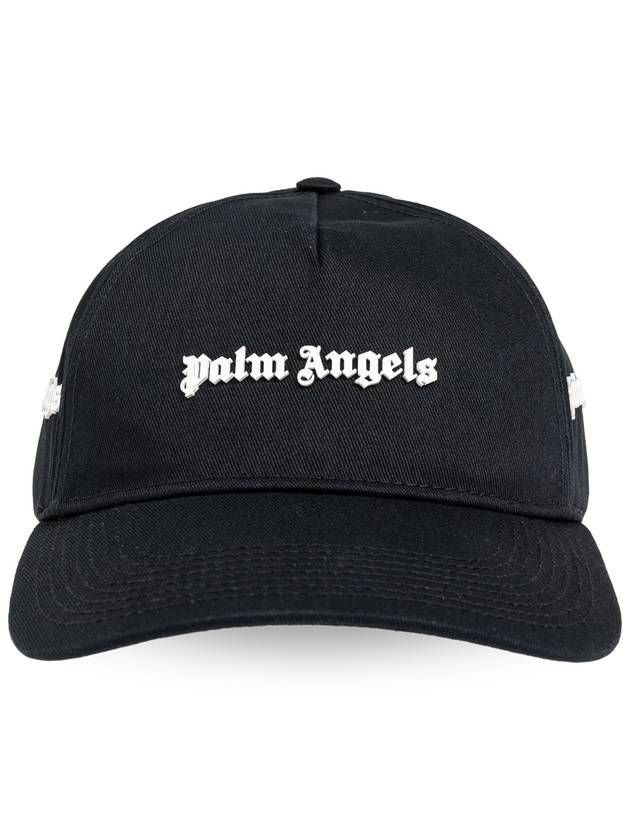 Palm Angels Cap, Men's, Black - PALM ANGELS - BALAAN 1