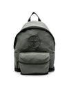 Compass Logo Nylon Backpack Green - STONE ISLAND - BALAAN 2