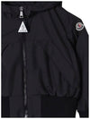 Kids Logo Patch Hooded Jacket 1A000 52 54A81 999 - MONCLER - BALAAN 4