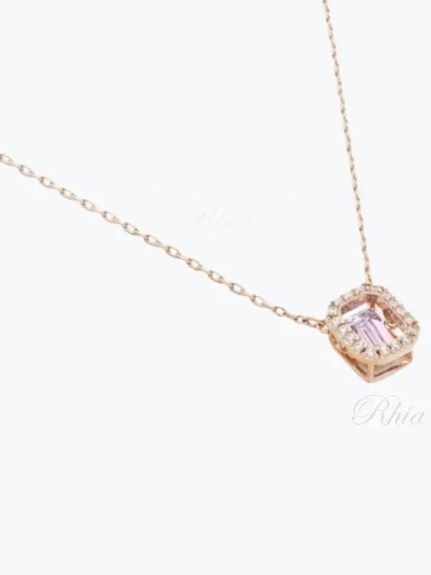 Millenia Necklace Octagon Cut Purple Rose - SWAROVSKI - BALAAN 2