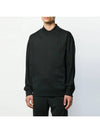 Classic Back Logo Cotton Sweatshirt Black - Y-3 - BALAAN 4