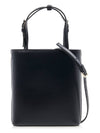 Triangle Logo Tote Bag Black - PRADA - BALAAN 4