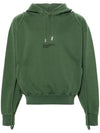 Le Camargue Cotton Hoodie Green - JACQUEMUS - BALAAN 2