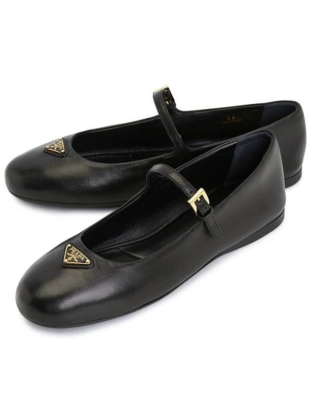 Patent Leather Ballerinas Black - PRADA - BALAAN 2